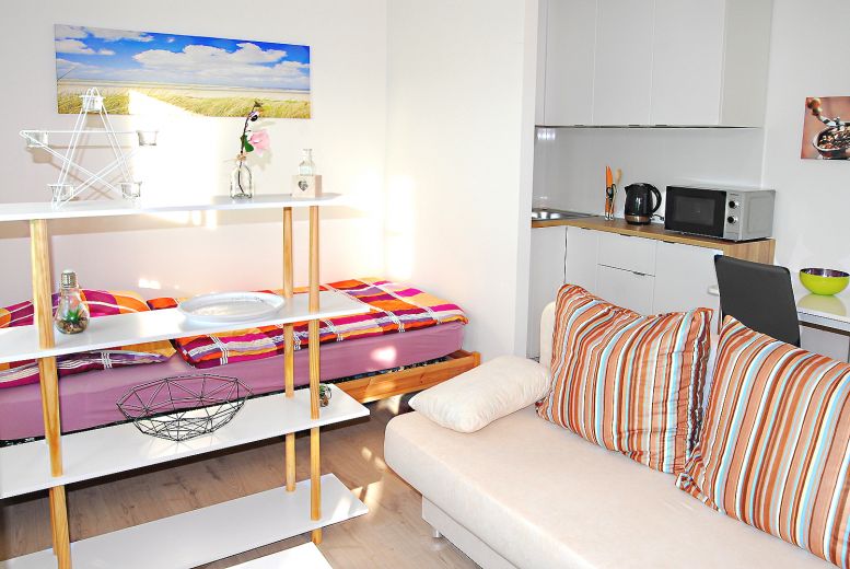 Schönes Apartment mit Balkon in der Stadtmitte