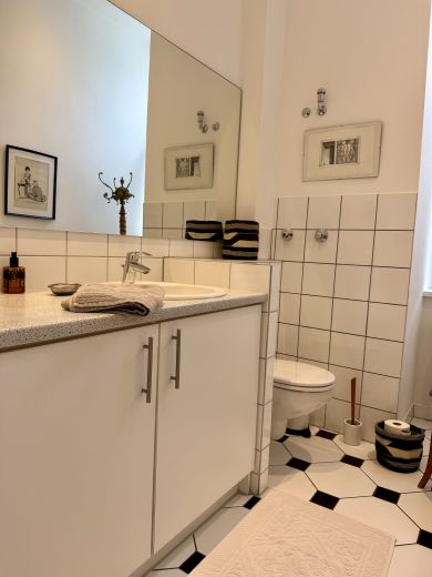 Kleine Wohnung mit Küche und Bad