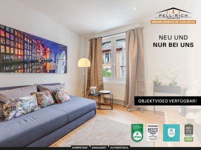 GEFRAGT: Renovierte & vollmöblierte 2-Zimmer Altbauwohnung mit Balkon