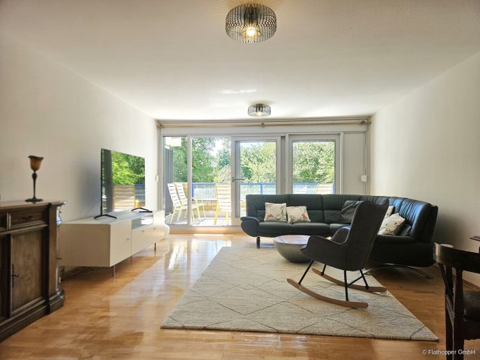 Möblierte 4-Zimmer-Wohnung in Putzbrunn