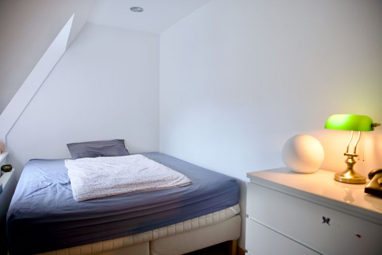 Helle & gemütliche 2-Zimmer-Dachgeschosswohnung in Altbauvilla (Striesen/Blasewitz) – möbliert