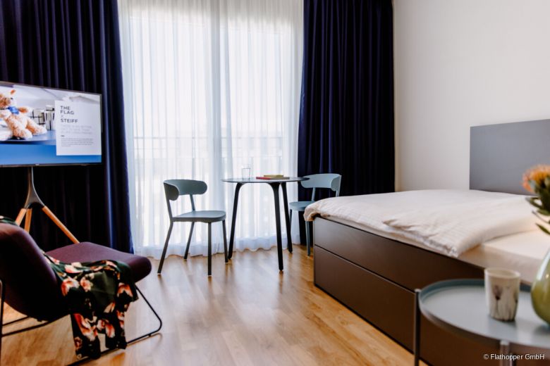 M&ouml;bliertes Apartment in Moosach