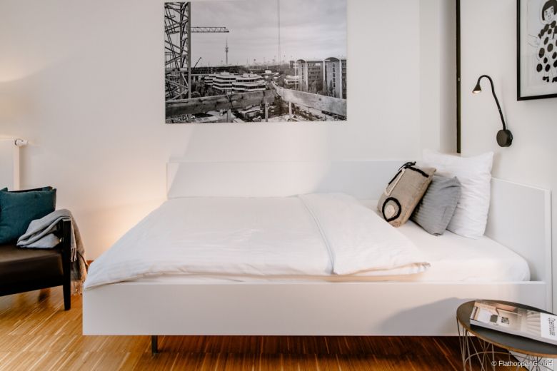 M&ouml;bliertes Apartment in Moosach