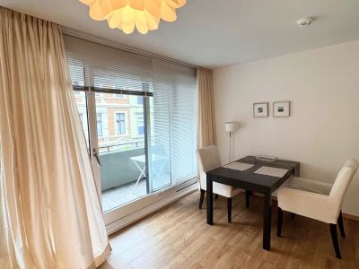 Unterbilk: Business Apartment mit Balkon in Top Lage