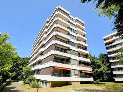 Stylische Loft-Optik mit Sonnen-Terrassen und Weitblick