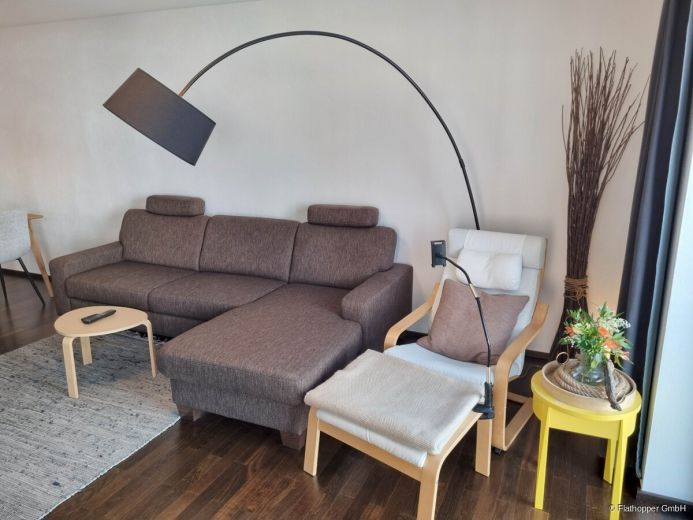 Möblierte 2-Zimmer-Wohnung mit Balkon in Rosenheim