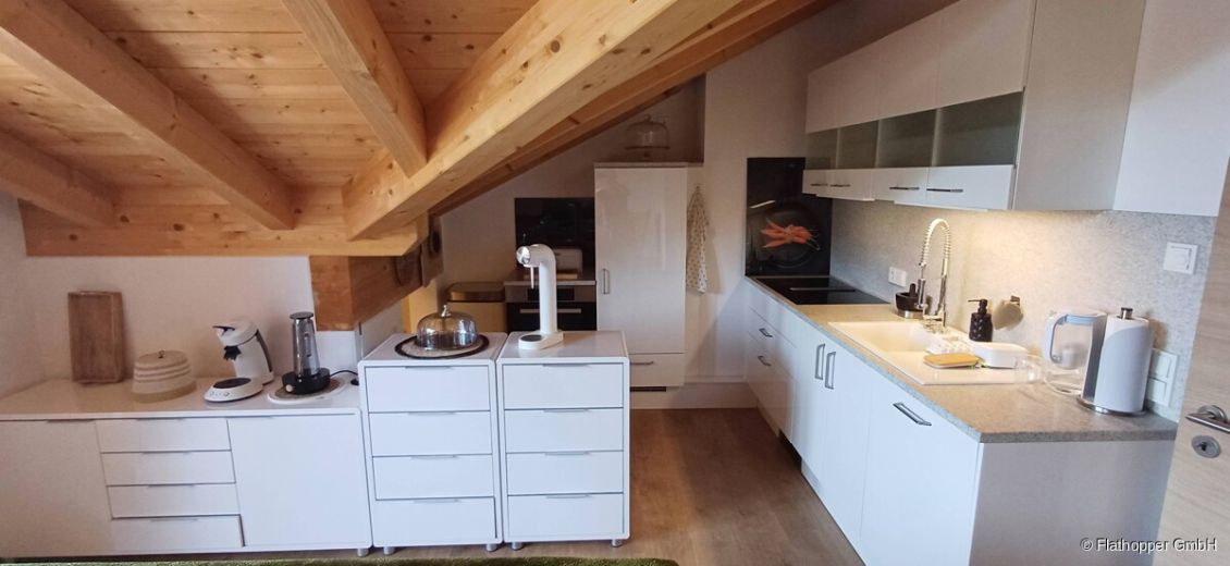 3-Zimmer-Dachgeschoss-Wohnung mit Balkon in Ried (Kochel am See)