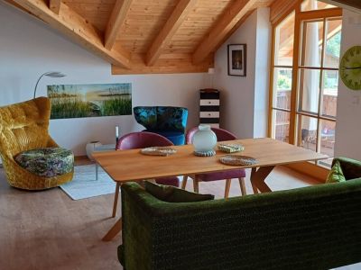 3-Zimmer-Dachgeschoss-Wohnung mit Balkon in Ried (Kochel am See)