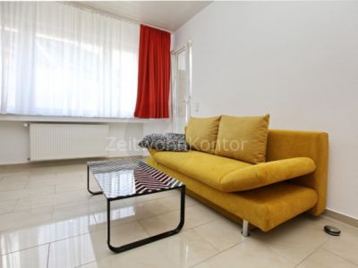 ZeitwohnKontor: Modern möbliert, 2 Schlafzimmer, mit Balkon Nähe Uni und Innenstadt, Internet aktiv!