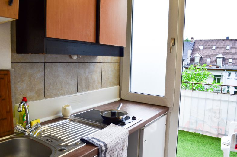 Möblierte 2 Zimmer-Wohnung mit Balkon in Wuppertal Elberfeld