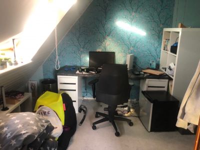 Doppelhaushälfte mit Werkstatt/Atelier
