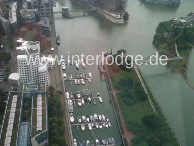 INTERLODGE Möbliertes Penthouse mit 24 Std. Pool, Sauna und Fitness am Yachthafen in Neuss-Gnadental