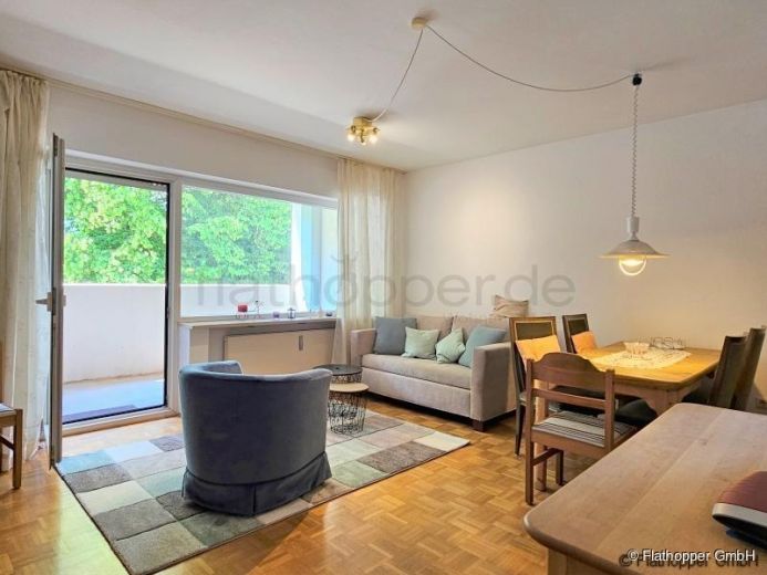2-Zimmer-Wohnung mit großem Balkon in Sendling