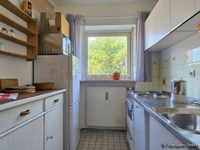 2-Zimmer-Wohnung mit großem Balkon in Sendling
