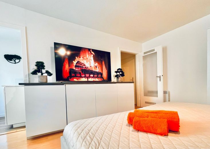 Sanierte, möblierte Wohnung mit Balkon mit gehobener Ausstattung