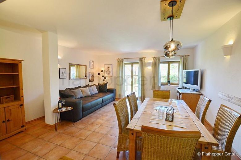 Gemütliche Erdgeschosswohnung mit Garten in Eggstätt