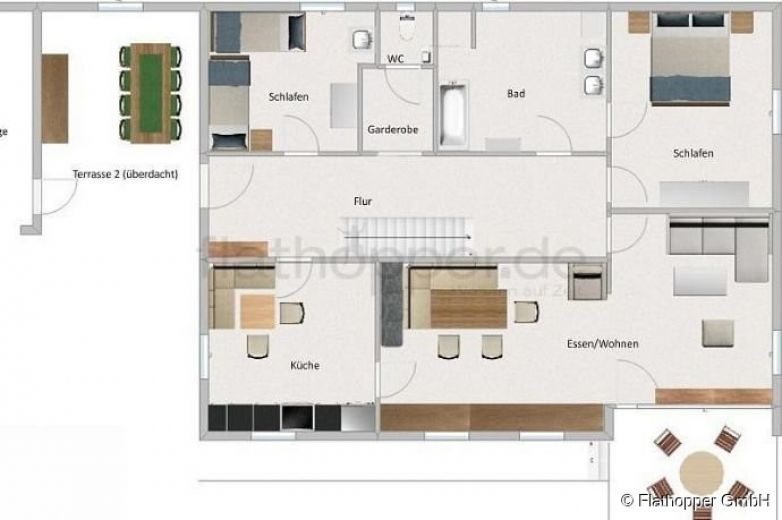 Wundersch&ouml;nes Haus mit Terrasse und Garten in Rimsting am Chiemsee