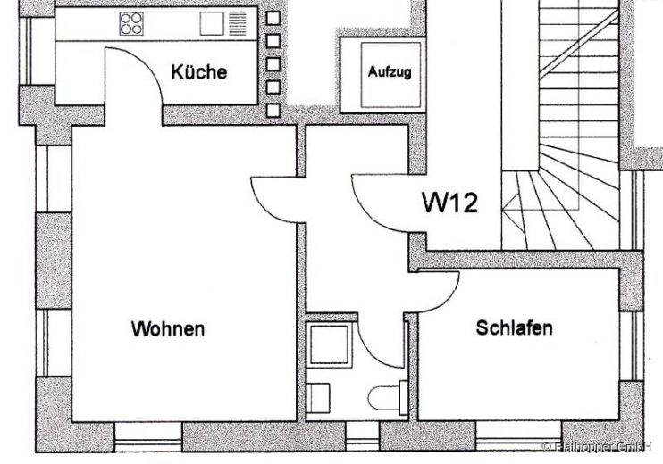Elegante 2-Zimmer-Wohnung im Jugendstilhaus in München - Sendling