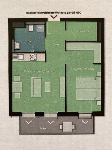 Möbliertes Apartment mit Top-Ausstattung in Frankfurt Bockenheim