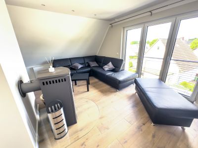 Wohlfühlen mit Weitblick | Stilvolle Dachgeschosswohnung am Teutoburger Wald