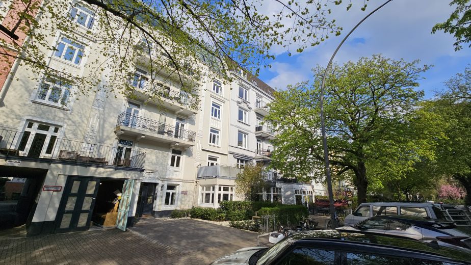 BEFRISTET: Fantastische & ruhige Altbauwohnung in Top-Lage, Eppendorf