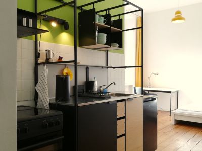 Möblierte 1-Zimmer-Wohnung am Tempelhofer Feld