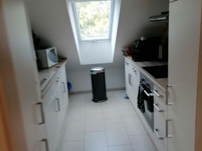 Traumhafte 2 ZW Neubau Dachloftwohnung 69 QM neu möbliert ,Frankfurt,Süd-nähe S-Bahn