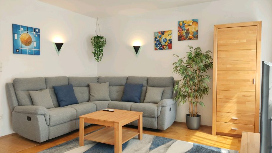 Wohnzimmer Ecksofa