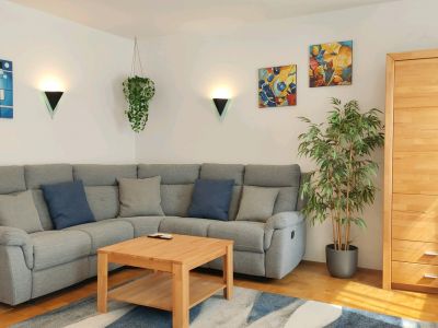 Wohnzimmer Ecksofa