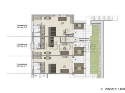 Modernes Apartment mit Dachterrasse in Stuttgart - Plieningen