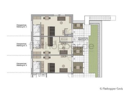 Modernes Apartment mit Dachterrasse in Stuttgart - Plieningen