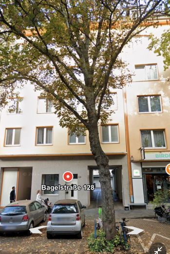 Möbiliertes Apartment in Düsseldorf Pempelfort 28 m2