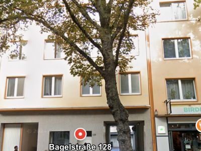 Möbiliertes Apartment in Düsseldorf Pempelfort 28 m2