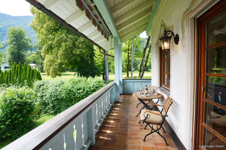 Möblierte 3-Zimmer-Wohnung mit Balkon in Aschau im Chiemgau