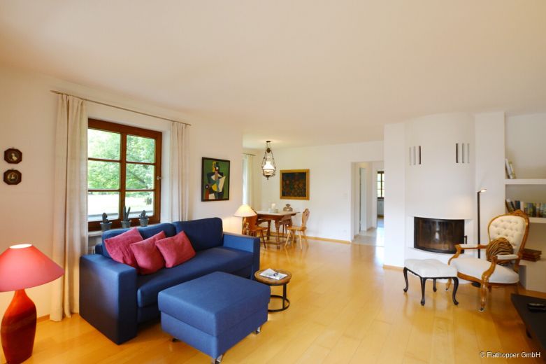 Möblierte 3-Zimmer-Wohnung mit Balkon in Aschau im Chiemgau