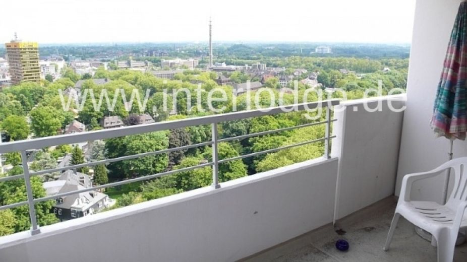 INTELODGE M&ouml;bliertes App. mit Balkon in der Maritim (PLAZA) Residenz in Gelsenkirchen - 18. Etage