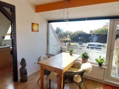 Dachwohnung mit Loggia zur Zwischenmiete 01.01.-09.02.26 (40 Tage) in Ohlsdorf/Fuhlsbüttel