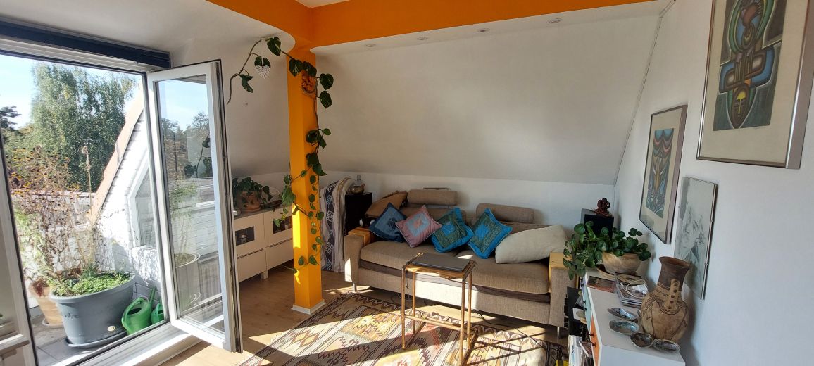 Dachwohnung mit Loggia zur Zwischenmiete 01.01.-09.02.26 (40 Tage) in Ohlsdorf/Fuhlsbüttel
