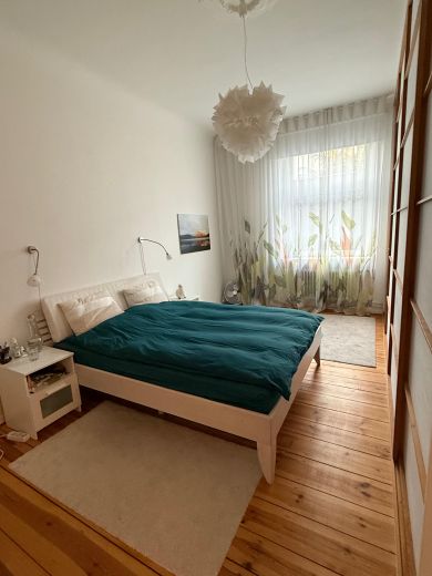 Ruhige, schöne Altbau-Wohnung (2 Zimmer) in Berlin-Tempelhof für 5 Monate (ab 1.11.2025) zu vermieten