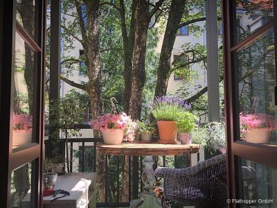 Charmante 2-Zimmer-Altbauwohnung mit Balkon in der Isarvorstadt-Zwischenmiete