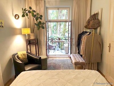 Charmante 2-Zimmer-Altbauwohnung mit Balkon in der Isarvorstadt-Zwischenmiete