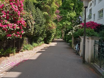 Apartment  Harvestehude. Südbalkon, grosser Pool, Sauna.