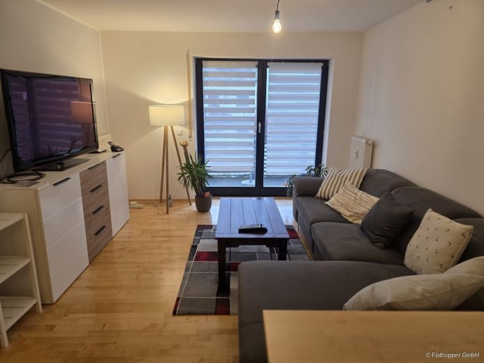Möblierte 2-Zimmer-Wohnung mit Balkon in Rosenheim