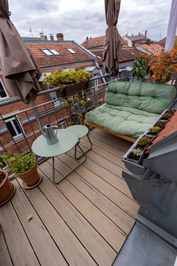 Teilmöblierter 3,5 Zimmer Maisonettetraum mit Balkon