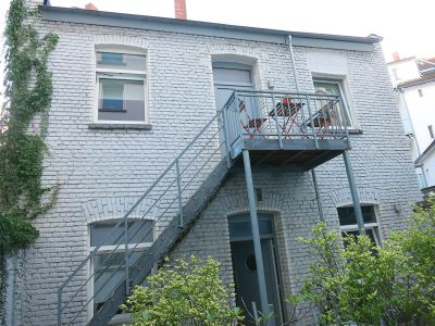 Moderne und zentral gelegene Hinterhof-Wohnung in Unterbilk