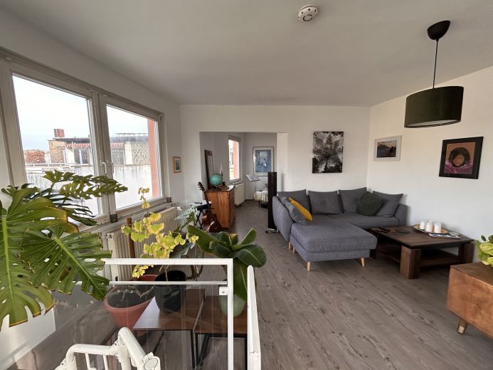 Maisonette-Wohnung im Zentrum und über den Dächern von Mainz