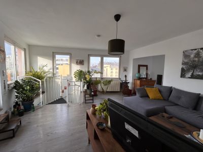 Maisonette-Wohnung im Zentrum und über den Dächern von Mainz