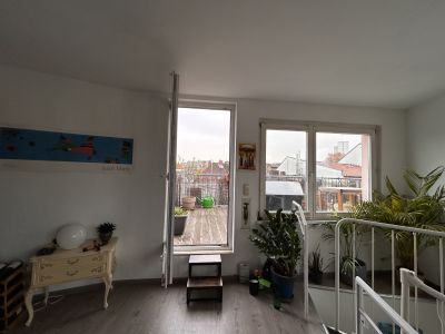 Maisonette-Wohnung im Zentrum und über den Dächern von Mainz