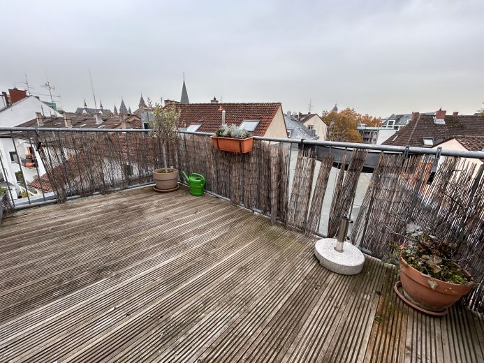 Maisonette-Wohnung im Zentrum und über den Dächern von Mainz