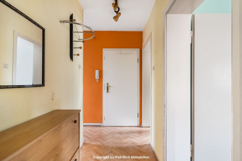 GEMÜTLICH: Helle 2-Zimmer-Wohnung in ruhiger Lage von Karlsruhe-Knielingen